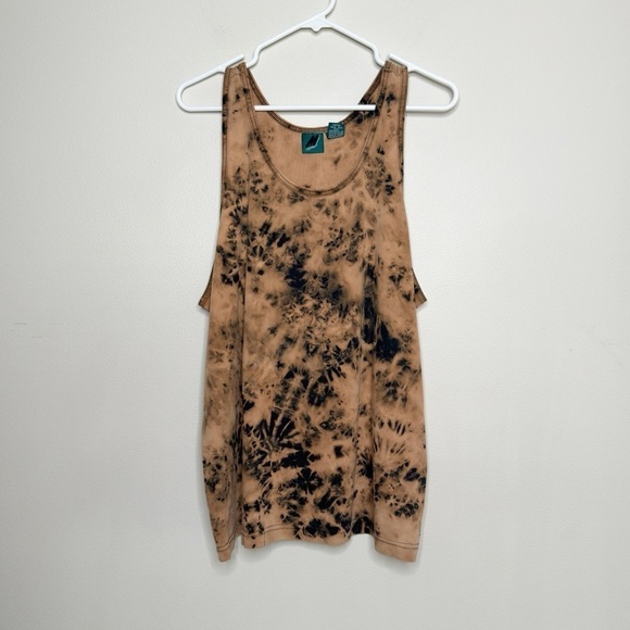 Vintage Bleached Tie Dye Tank Top - Picture 1 of 4